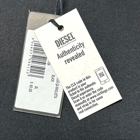 NWT Diesel Men's Graphic T-Shirt Size XL - Picture 7 of 7